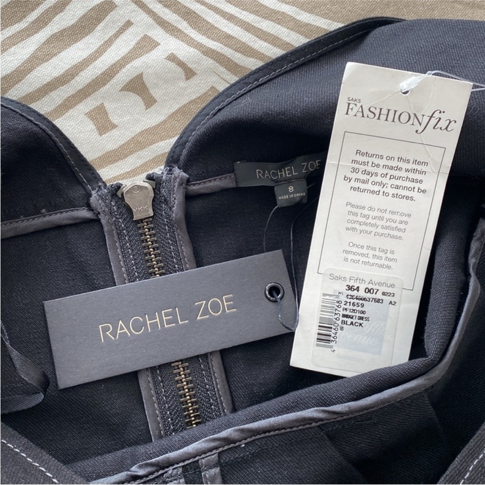 RACHEL ZOE Bridget black denim dress - Picture 5 of 11